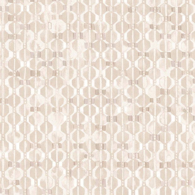 Facet Wallpaper – Eggshell | Modern Geometric Designer WP by Yard
