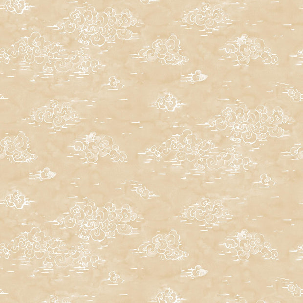 Beige background with subtle floral pattern
