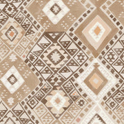 Kilim Wallpaper – Desert Sands | Half-Drop Textured WP by Yard