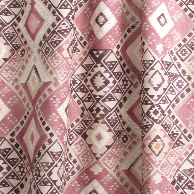 Persian Pink Kilim Linen Fabric – 100% Linen, Sold by the Yard