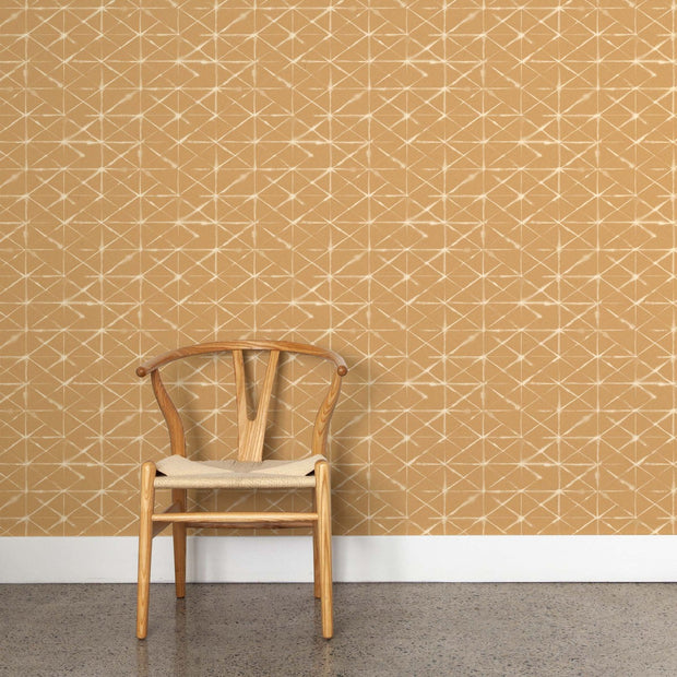 Linea Wallpaper – Buckskin | Straight Match WP by Yard