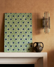 Jade Wallpaper – Palms | 27" Non-Woven Fiber, By Yard