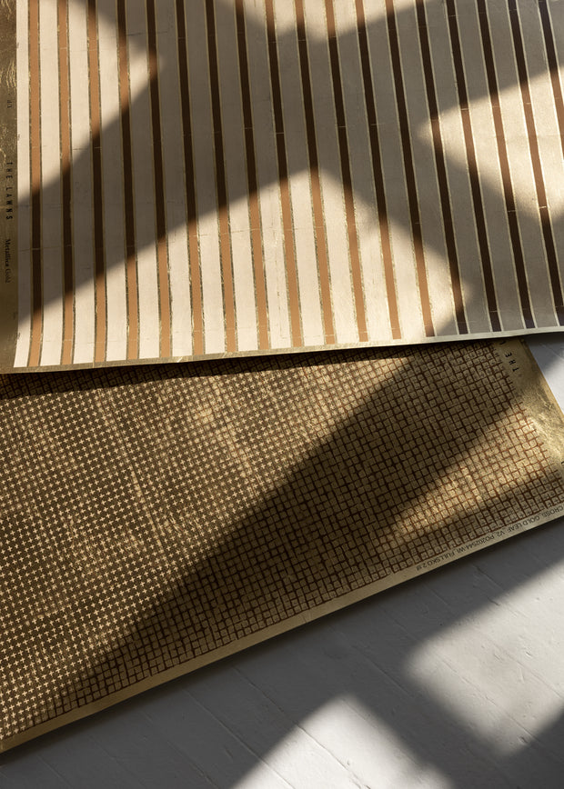 Gold - Wallpaper - Kings Cross Handmade Metal Leaf | Supply Showroom