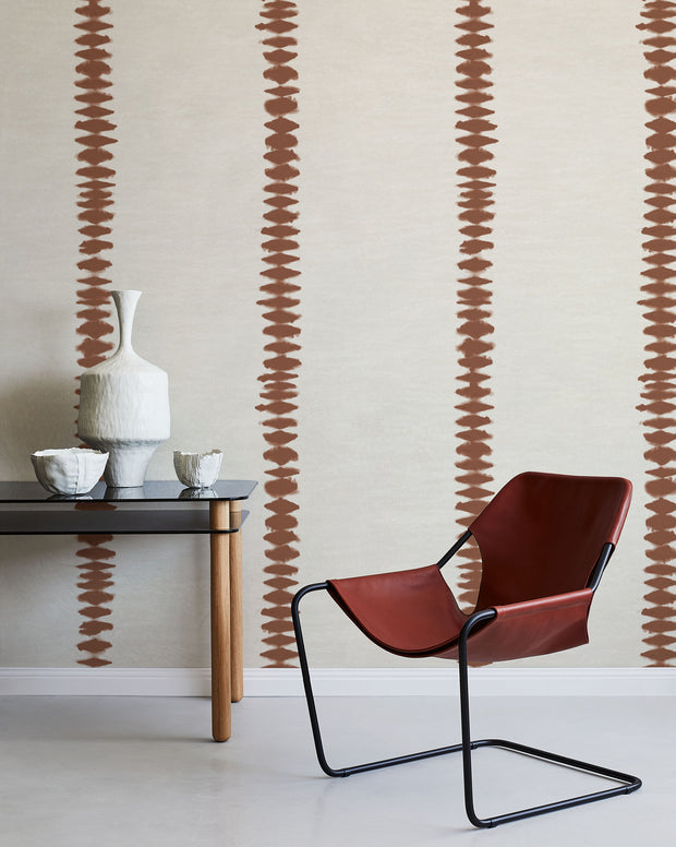Rust Reeve Wallpaper – Designer Pattern Yard Wallcovering – SUPPLY Showroom
