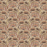 Desert Reishi Fabric – 100% Linen, 54" Wide, 27" Repeat