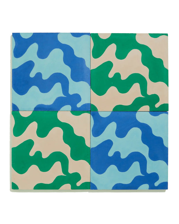 Green & Blush - Tile