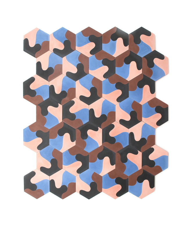 Black & Blue - Tile