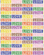 Rainbow on White - WP
