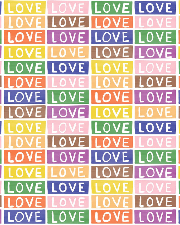 Rainbow on White - WP