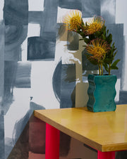 Storm on White Wallpaper – Agolise | Half-Drop 10 Yard Roll