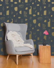 Gold on Charcoal - WP