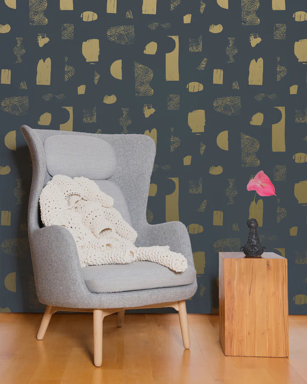 Gold on Charcoal - WP