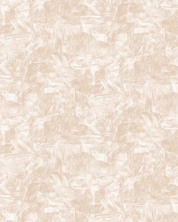 Taupe Heavy Wallpaper – Baptiste | 10 Yard Roll, Half Drop, Clay Coat