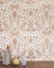 Rose Gold on Cream - WP