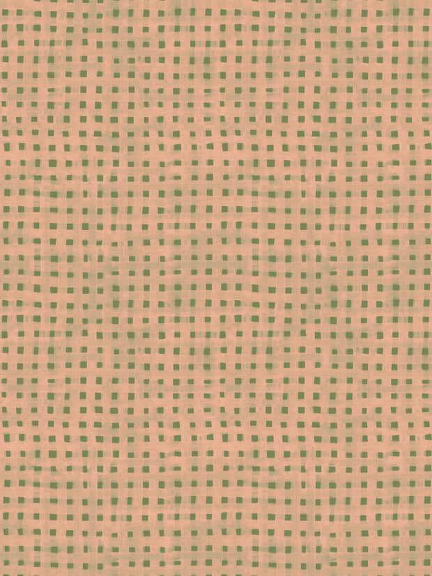 Tulips Wallpaper - Elegant Crosswise Design, Sold by 10 Yard Roll