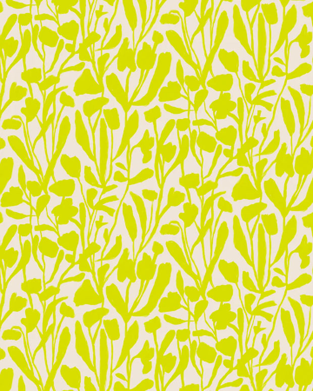Sunrise Late Spring Wallpaper – Warm Botanical Floral, 10 Yard Roll