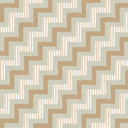 Claypot Ziggy Wallpaper – Modern Geometric Wall Covering by Yard