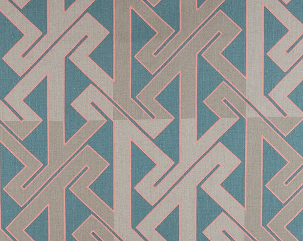 Pink Line on Ecru - F