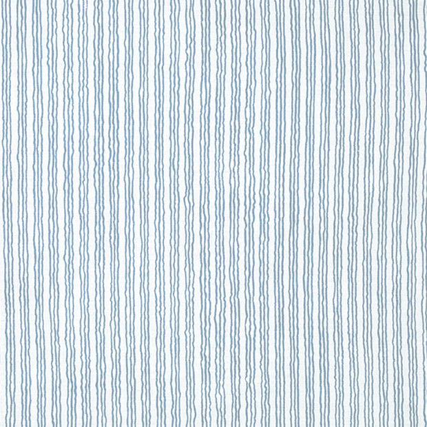 China Blue on Natural Fabric - Three Lines - Premium Quality | Supply Showroom