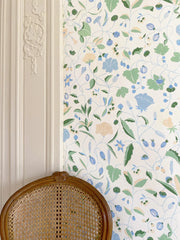 Blue Wallpaper – Adrienne Design with Stylish and Modern Appeal