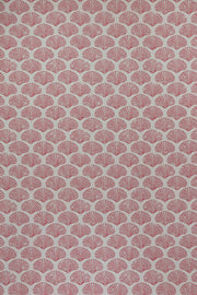 Red - Scallop Shell Fabric - Premium Quality | Supply Showroom