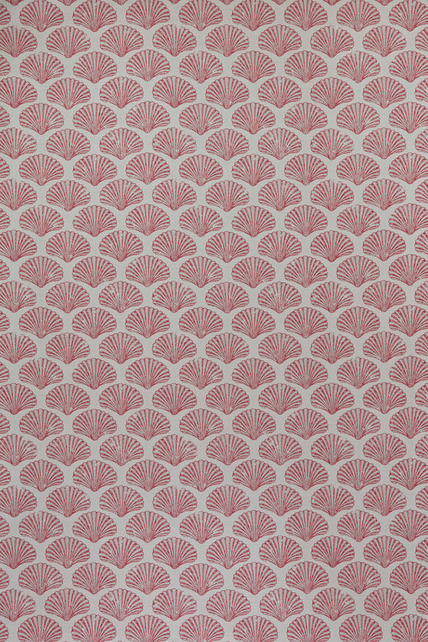 Red - Scallop Shell Fabric - Premium Quality | Supply Showroom