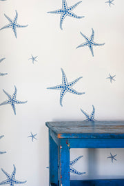 Blue on Parchment - WP