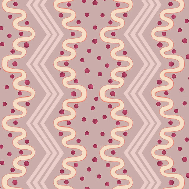 Blueberry Yoghurt Wallpaper – Madame Ziggle | Non Woven 10m Roll