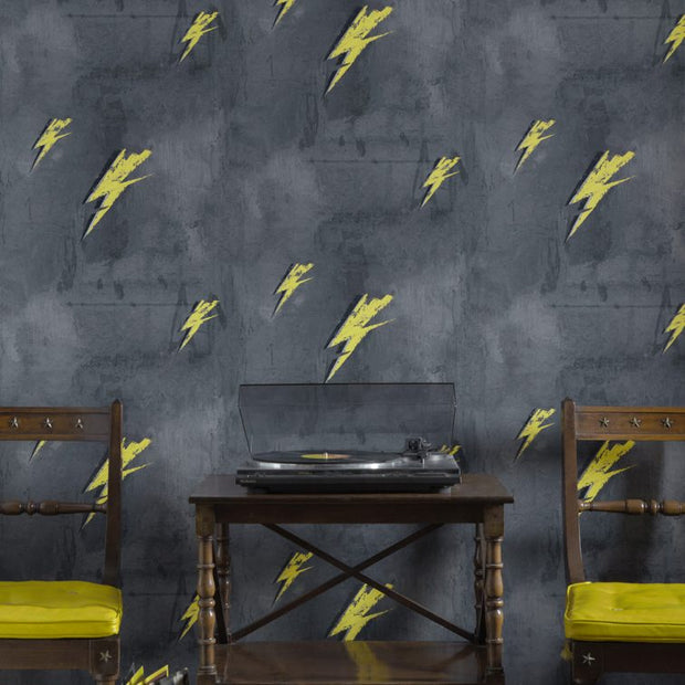 Yellow on Charcoal - WP