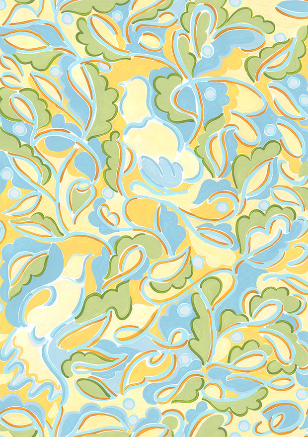 Fresh Morning - Linen Cotton Blend Fabric - Premium Quality | Supply Showroom