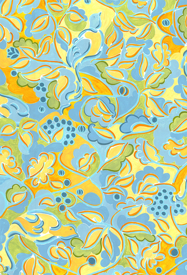 Harmonie D'Ete - Linen Cotton Blend Fabric - Premium Quality | Supply Showroom