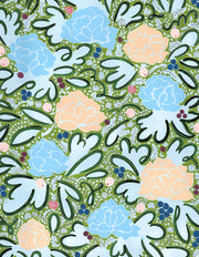 Jade - Green Linen Cotton Blend Fabric - Premium Quality | Supply Showroom