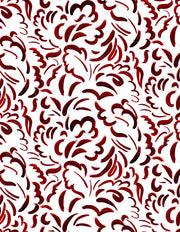 Red - Pia - Linen Cotton Nylon Blend Fabric - Premium Quality | Supply Showroom