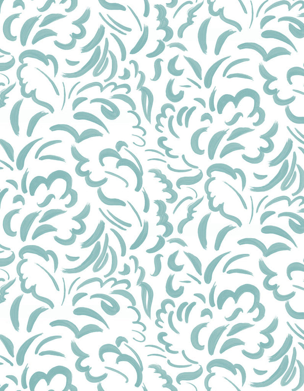 Turquoise - Pia - Linen Cotton Nylon Blend Fabric - Premium Quality | Supply Showroom