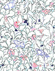 One Colorway - They Fly Away - Linen Cotton Nylon Blend Fabric - Premium Quality | Supply Showroom