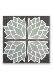 Sage/Charcoal/White - Tile