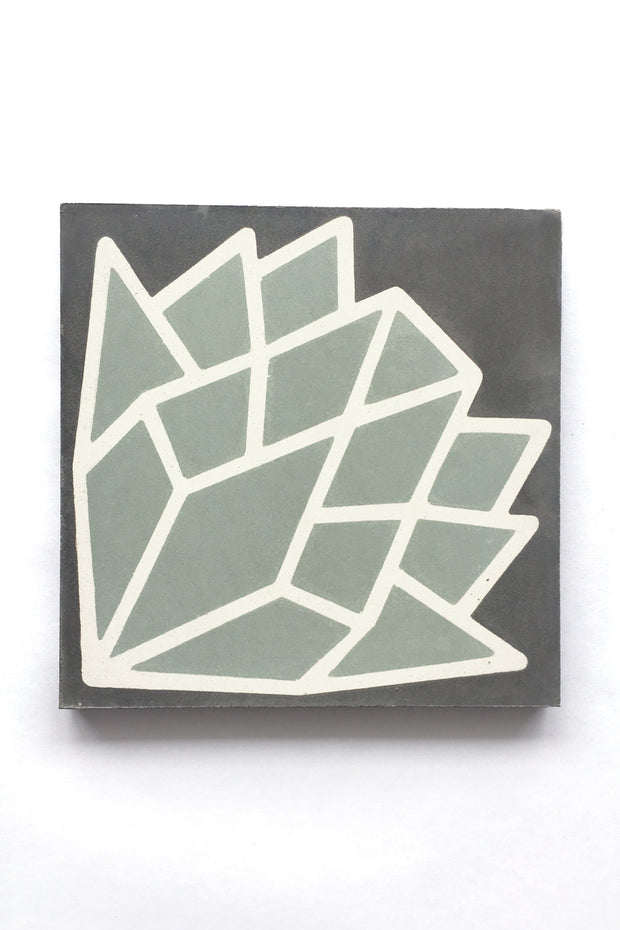 Sage/Charcoal/White - Tile