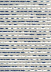Clay Leni Stripe Fabric – Medium Linen | Sold by the Yard