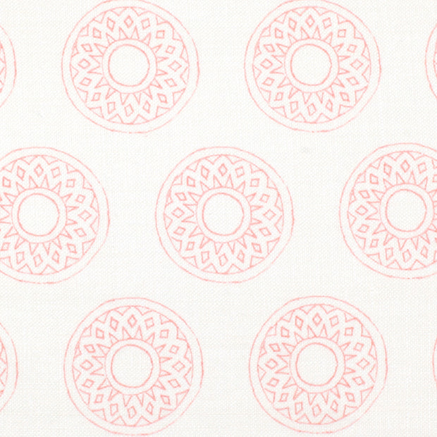Coral Small Gujarat Fabric – Natural/Oyster, 54" Wide | Supply Showroom