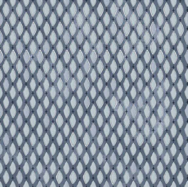 Navy & Blue Wallpaper by Diamonds | 27” Clay Coated Single Roll