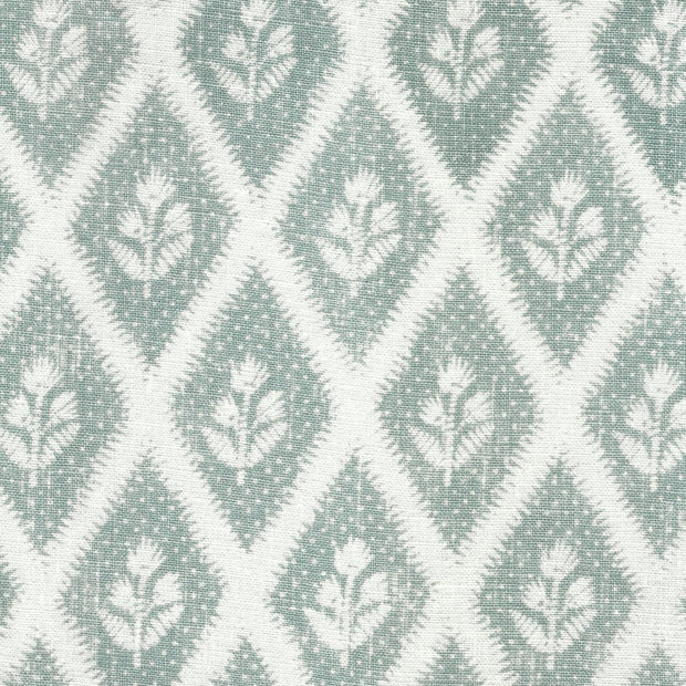 Derby Floral Province Blue - Lightweight Linen Fabric - Premium Quality | Supply Showroom