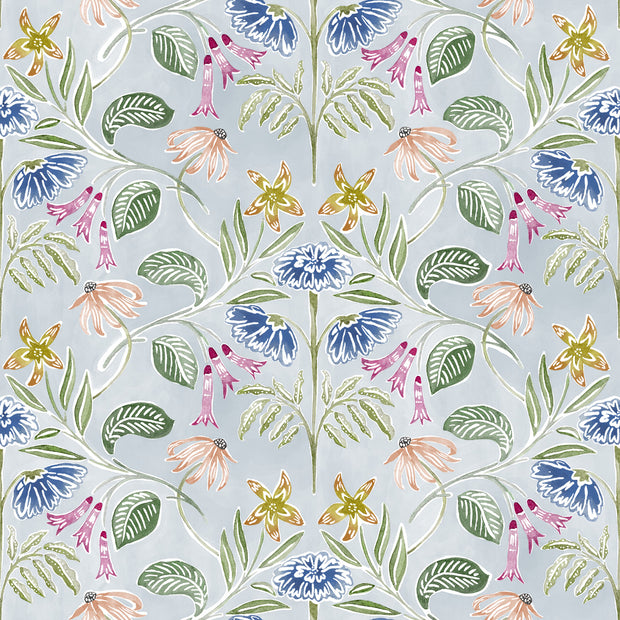 Sky Bloom Wallpaper – Clay Coated Single Roll for Home Decors