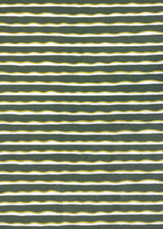 Fern Leni Stripe Fabric – Medium Linen | Sold by the Yard