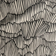 Black & Tan - Flashdance Fabric | Linen-Cotton Blend by the Yard
