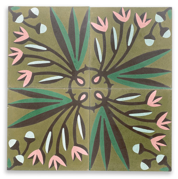 Verde Militar/Chocolat Asia/Verde Canada/Sage/Adobe - Tile