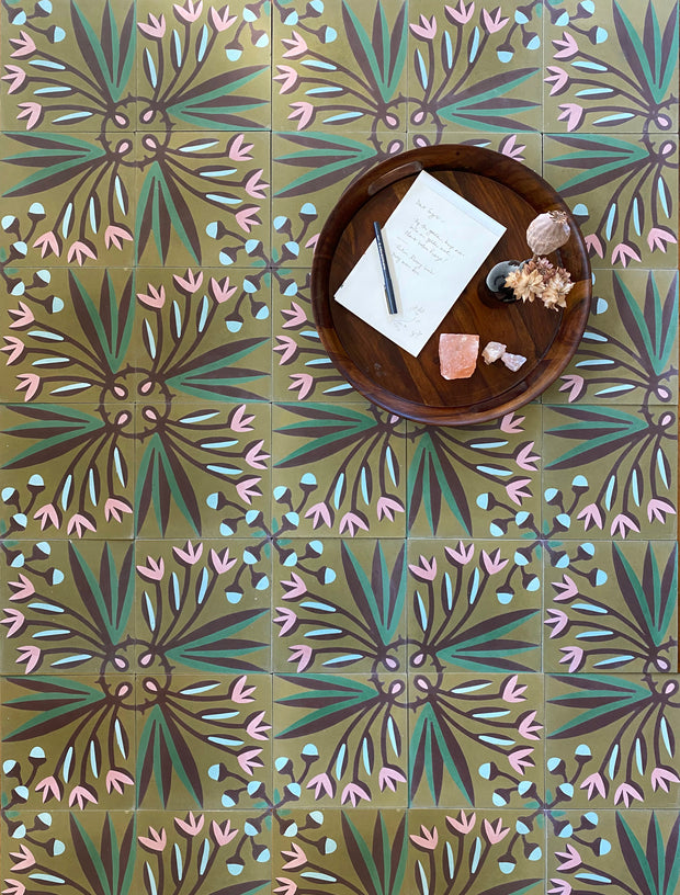 Verde Militar/Chocolat Asia/Verde Canada/Sage/Adobe - Tile