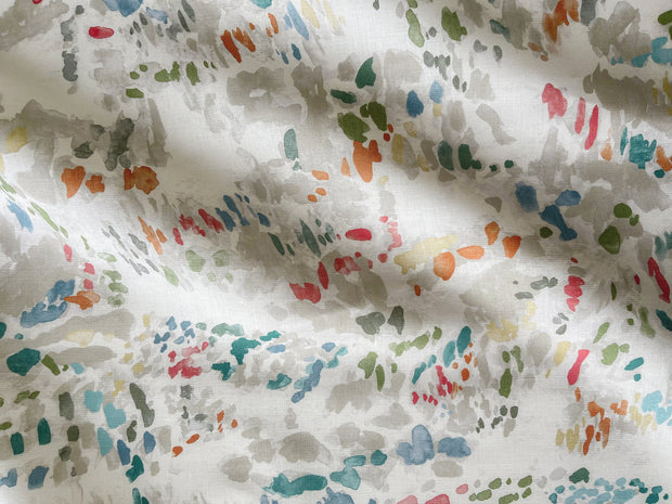Sand Medium Linen Fabric – Heather Multi | 136cm Width | 3 Yards Minimum