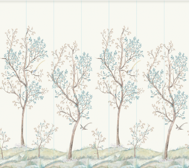 Original Panels A-G - Grasscloth