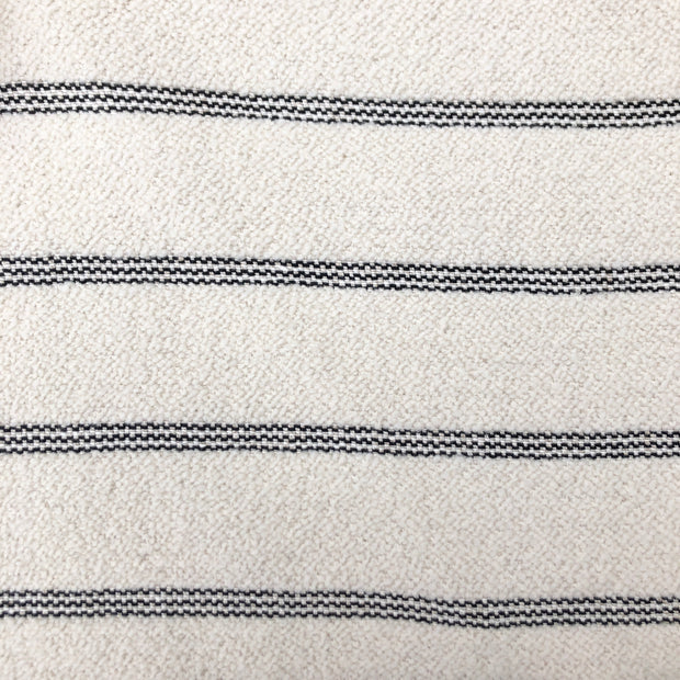 Charcoal - Lou Stripe Fabric - Premium Quality | Supply Showroom
