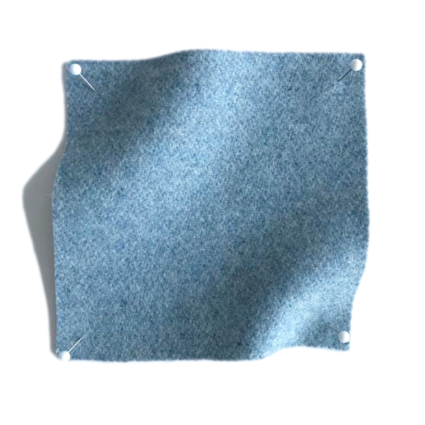 Storm - Recycled Wool Melton Fabric - Premium Quality | Supply Showroom